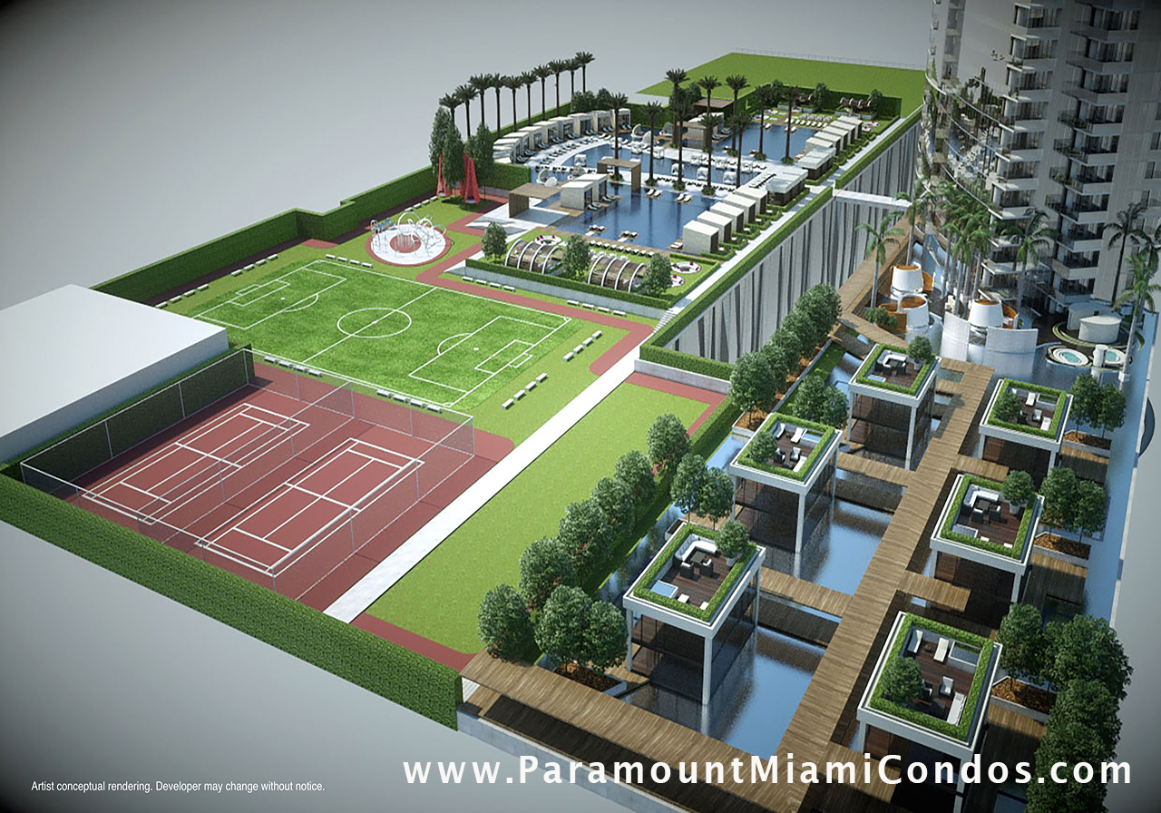 Paramount Miami Worldcenter Floor Roofdeck