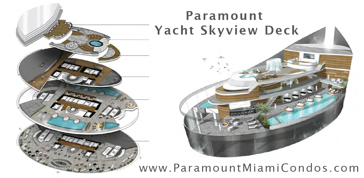 Paramount Miami Worldcenter Yacht Skyview Deck